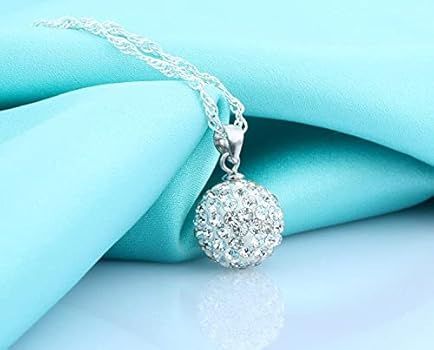 Klassieke ketting met subtiele ronde zirkonia hanger