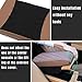 soputry Leather Car Armrest Box Pad, 2023 New Car Center Console Cover Pad Leather Auto Armrest Cover, Universal Arm Rest Cushion Pads for SUV/Truck/Vehicle (Black, Wave Pattern)