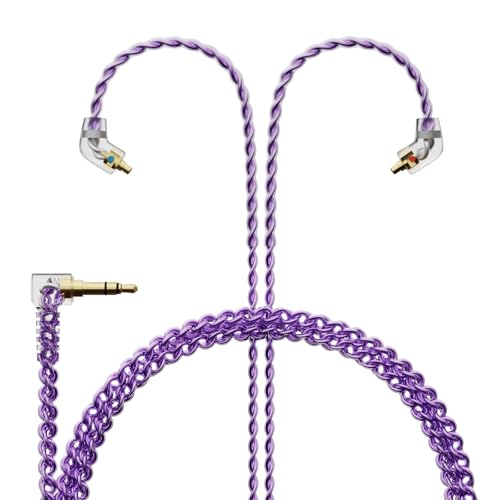 BASN SC100 �V���o�[���b�L�C���z���P�[�u���A150cm MMCX���O���\�ȃP�[�u�� �C���C���[���j�^�[�p - Bsinger&Bmaster���܂�BASN�V���[�YIEM�p�ɐ݌v����Ă��܂��B