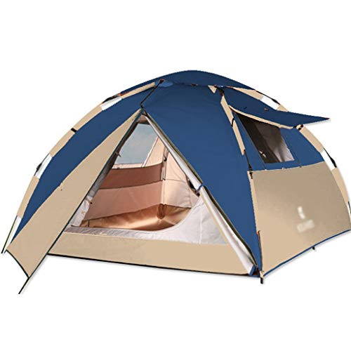 Carpa GeRRiT automática para 3-4 personas resistente al viento miniatura 1