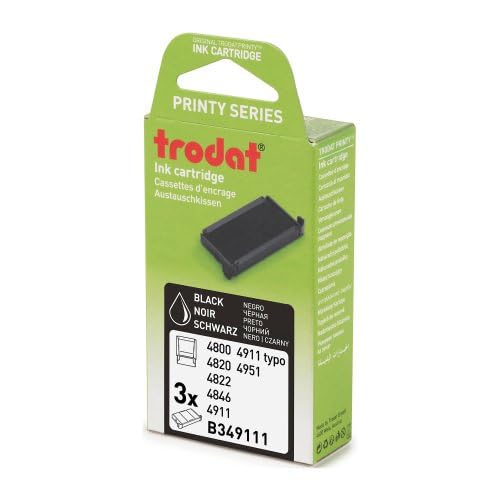 Recharge Trodat Cartouches Tampons Printy pour Remplacer l Encre de Vos Tampons 4820