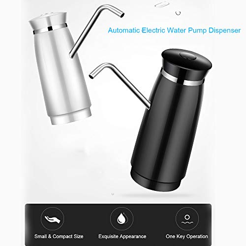 yeacher USB Recarregável Portátil Elétrico Dispensador de Bomba De Água Galão Garrafa de Beber Inter