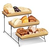 ERYTLLY 3-Tier Bamboo Serving Trays...
