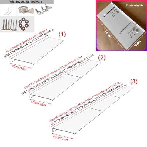 Auvent polycarbonate et acier inoxydable pour façade moderne - 7
