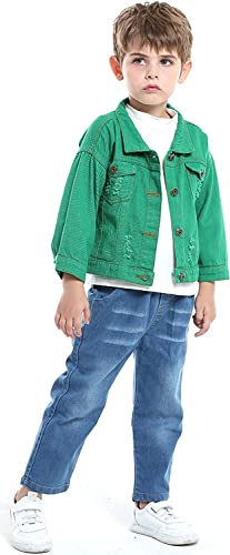 Image of Cromoncent Toddler Denim Jacket for Boys Girls