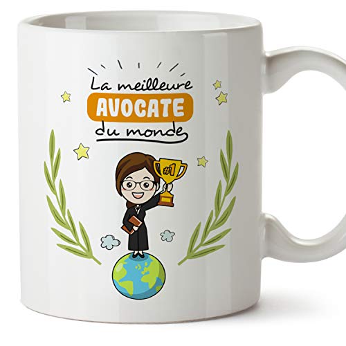 Mugffins Mug/Tasse Avocate (Meilleur du Monde) - Idées Drôles Justice Cover