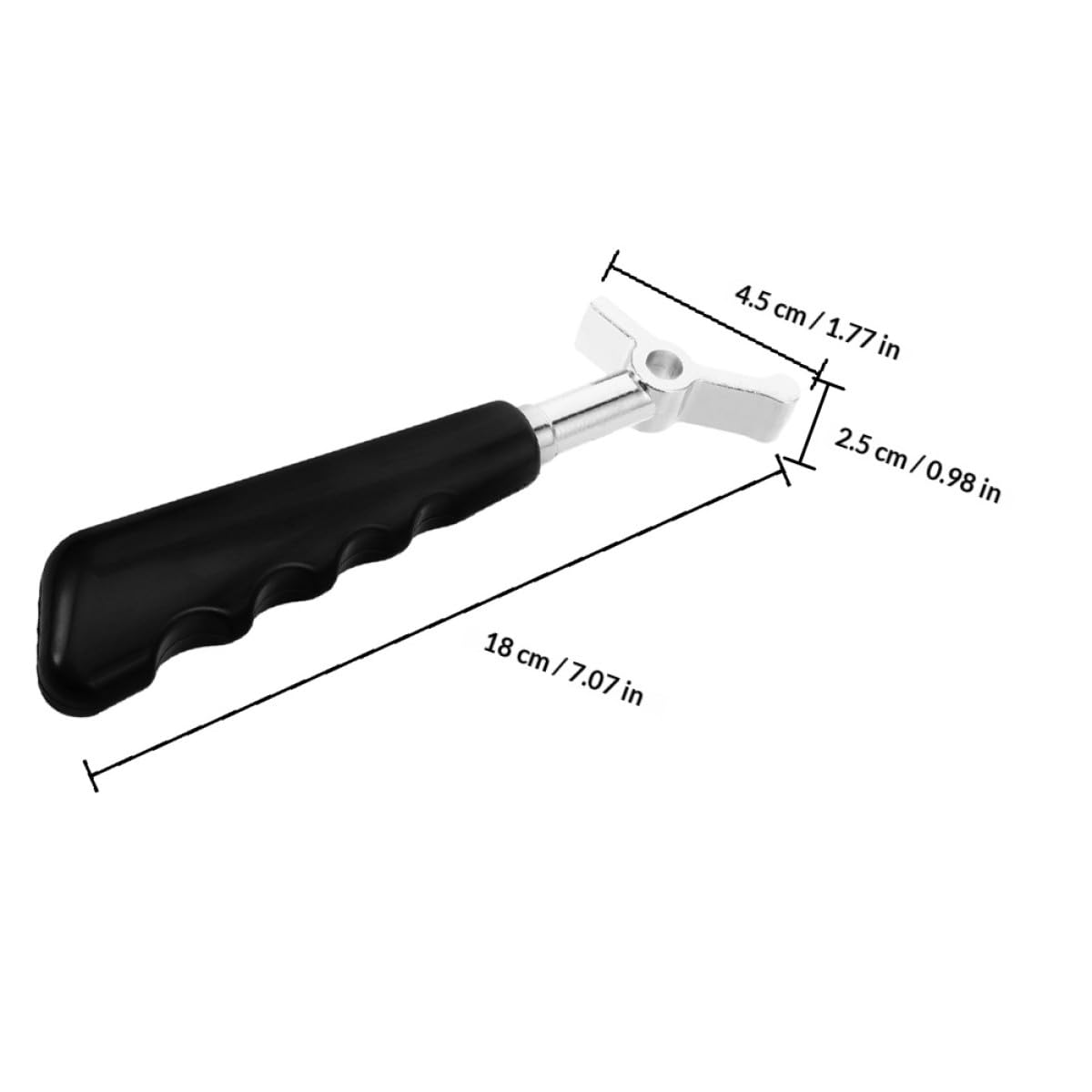 Healeved 2pcs Levier Sorbetière pour Machine à Glace Compatible Haut Volume, Facile à Nettoyer, en Plastique et Métal, pour Cuisines et Environnements de Production