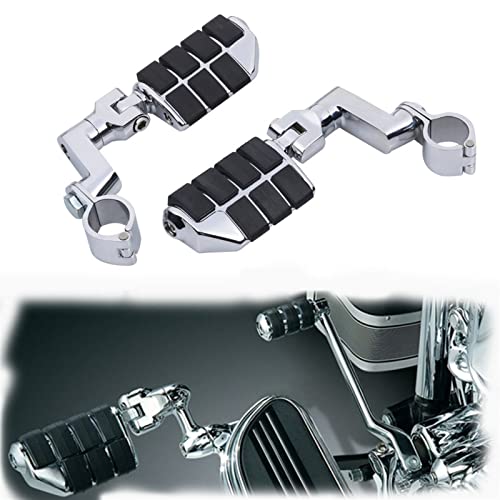 SOYTZBMK Motorrad Fußrasten Für Yamaha XV1600 XV1700 XV1900 XVS1900 XV 1600 XV 1700 XV 1900 XVS 1900 Vorderes Pedal Motorradklemmen Fußrasten Fußstütze