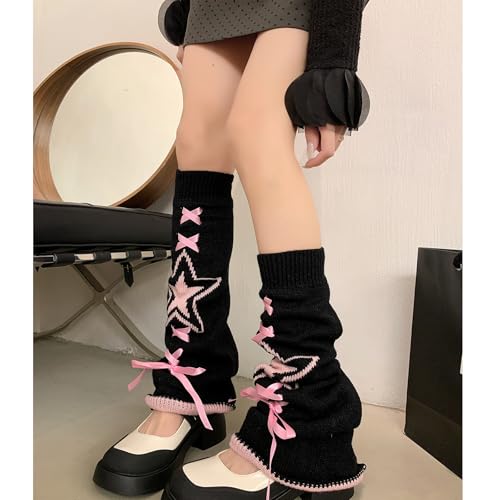 XEPST Harajuku Kawaii Leg Warmers for Girls & Women, 1 Pair2