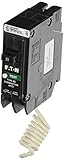 Eaton Corporation BRCAF120 Single Pole Type Br 1 Combo Arc Fault Circuit Breaker, 20-Amp