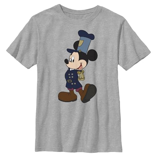 Mickey Steampunk t-shirt garçon idéal pour l'école et les sorties