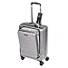Valise Cabine 55x40x20 Bagage Cabine Bagage à Main Trolley Rigide et Léger 4 roulettes Doubles pivotantes à 360º Serrure TSA Sulema USB American tourister/ryanair cabines (Grau)