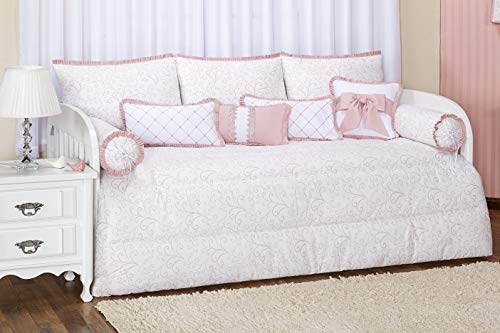 Batistela Baby Kit Cama Baba Nina Rosé - 10 Peças Rose
