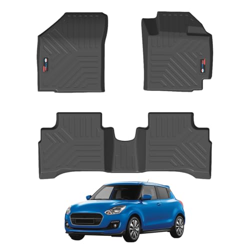 Image of ALP 3D Car Mats | Heavy Duty All Weather Floor Mats | Anti-Slip, Odorless, Waterproof, Easy to Clean Car Mats (Swift 2018 3D Car Mat)