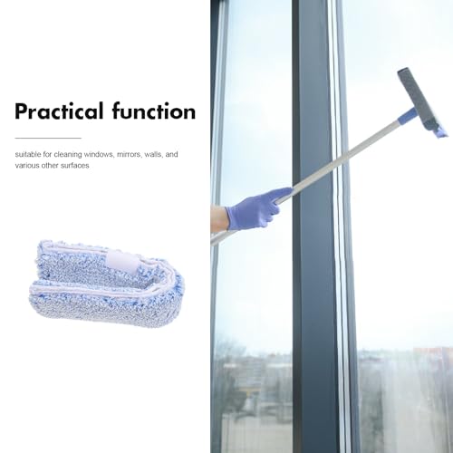 minkissy Almohadillas Reemplazo Conveniente y Reutilizables de Microfibra Lavables para Máquina de Limpieza de Ventanas para Superficies de y Espejos o Coche