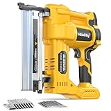 MtiolHig Cordless 2" Brad Nailer Compatible with Dewalt 20V (Tool Only), 2-in-1 Electric Nail Gun/Staple Gun, 18 Gauge Nail Gun Battery Powered with 1000 Nails, Adjustable Depth, 2 Modes
