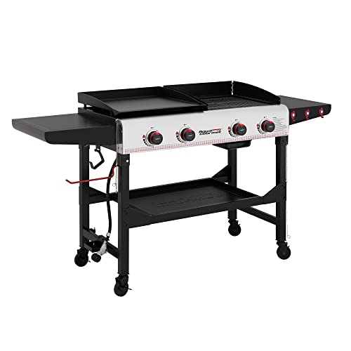 Royal Gourmet 48,000 BTU 4Burner Gas Grill And Griddle Combo With