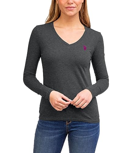 U.S. POLO ASSN. USPA Long Sleeve V-Neck Tee