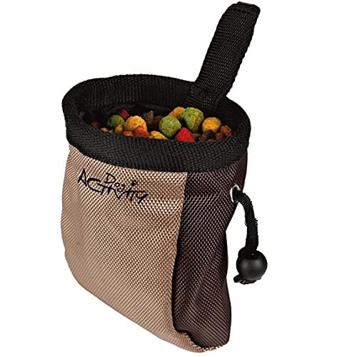 Trixie 3238 Dog Activity Tasche Baggy, ø 10 × 15 cm, schwarz/grau