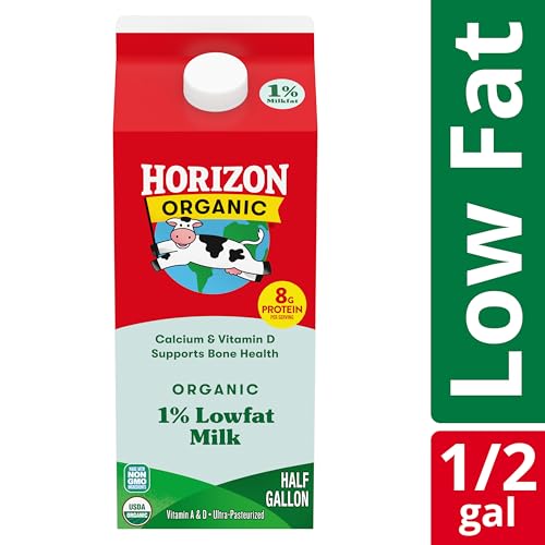 Image of Horizon Organic, Milk UHT Low Fat Organic, 64 Fl Oz | USDA Organic Vitamin D Milk, Ultra Pasteurized, Rich, Creamy, & Delicious