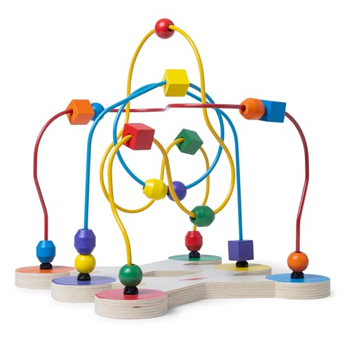 Image of Melissa & Doug Classic Bead Maze - Wooden Educational Toy