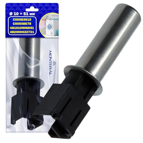Sensor de Temperatura para NTC para Elemento Calefactor de Lavadora con Código Original C00083915 C00508678 para Indesit 481010906691 482000022721 para Whirlpool - MONTERAL