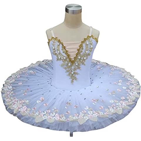 ZLZNX Ballet Costume Ballerina Ballet Tutu For Child Kid Girl Adult Princess Pancake Tutu Dance Ballet Dress,1,160 Cover