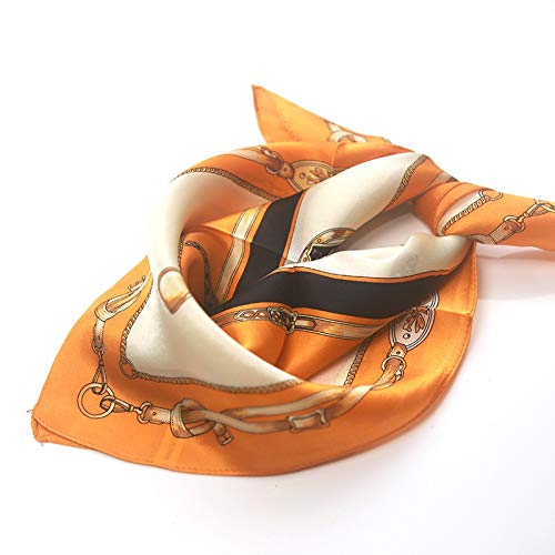 Preisvergleich Produktbild NoNo Vier Jahreszeiten Kleiner quadratischer Seidenschals kleinen Schals Seidenschal