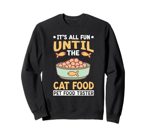 Prueba de comida para mascotas Catador de comida para mascotas para alimentos para mascotas Sudadera