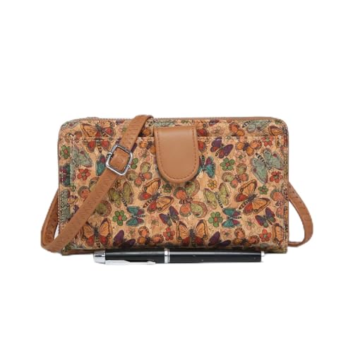 Sac à main en liège naturel, sac fourre-tout en cuir végétalien, sac à bandoulière en cuir de liège respectueux de l'environnement, cadeau pour elle/sac...