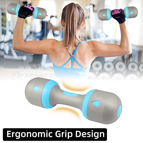 Image of ZhaoCo Pair of Adjustable Dumbbell Weights 22 lbs