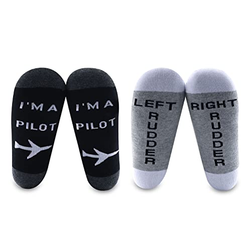 Trust Me, I'm a Pilot Socks