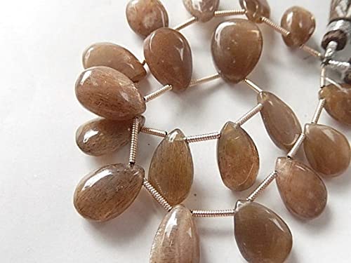 Gemstone Drop Sunstone LKBEADS en perles de 11-14mm pour sublimer vos tenues d'été