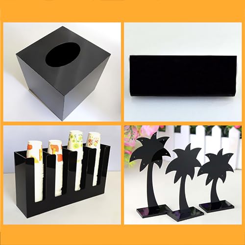 Plastique transparent acrylique pour panneau de protection et bricolage - 5