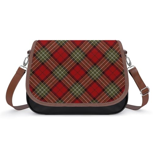 Stylish Women's Shoulder Bag Vintage PU Leather Handbag For Daily Use