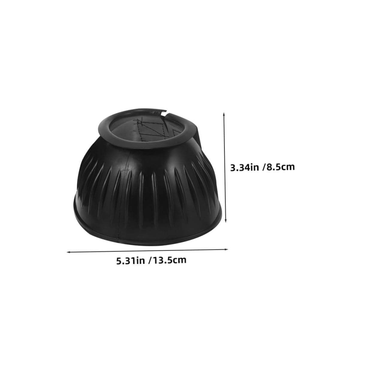 BESTonZON 4pcs Breathable Horse Boots Durable Tendon Protectors Comfortable Leg Support Convenient Prevent Scratches Material