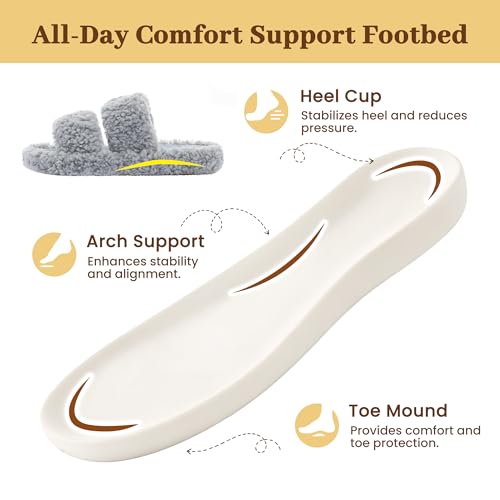 Image of RockDove Women's Pluffie Open Toe Slippers