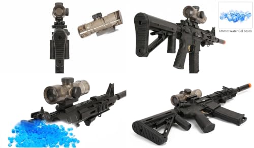 Image of Automatic Gel Blaster Toy Gun for Kids with Gel Blaster Balls Rechargeable Battery Operated Outdoor Electric Target Game Toys for Best Birthday Gift (BG 01)
