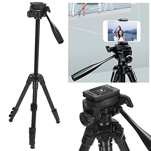 Stativ 360 Grad Drehbar, Ultrastabiles Professionelles Kamerastativ, Robuste Aluminiumlegierung, Kompatibel mit… – Bild 4