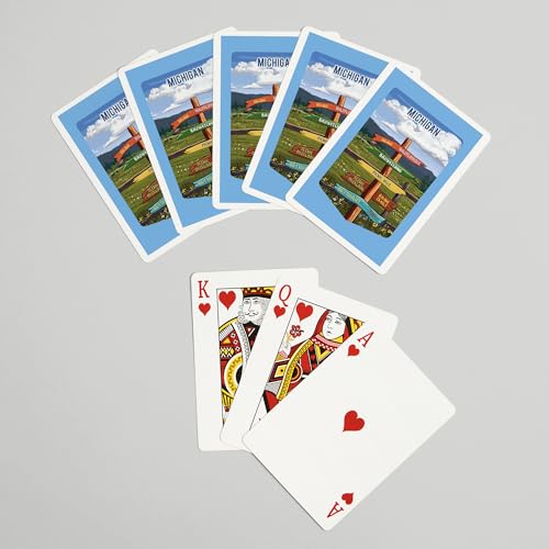 Lantern Press Baraja de 52 Cartas Tamaño Póker miniatura 7