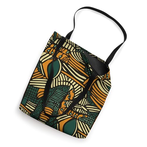 Bolsa Tote con Estampado Africano Ankara Colorido miniatura 2