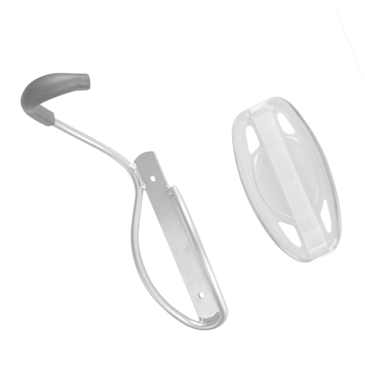 HANABASS 1Set Wall Mount Bike Rack for Garage Storage Space Saving Indoor Bike Hook Sturdy Bicycle Hanger with Protective Wings Holds Up to Easy Installation