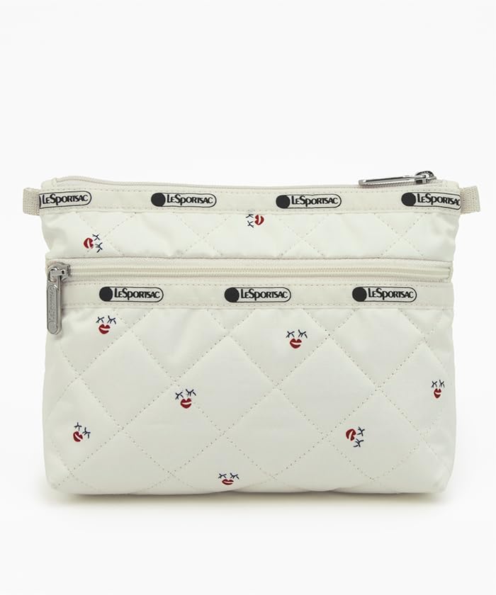 新品　レスポートサック　神崎恵さんコラボ　化粧ポーチ　キルト　ハミングリップス Amazon | PERFECT COSME POUCH2/1603/ハミングリップスキルト