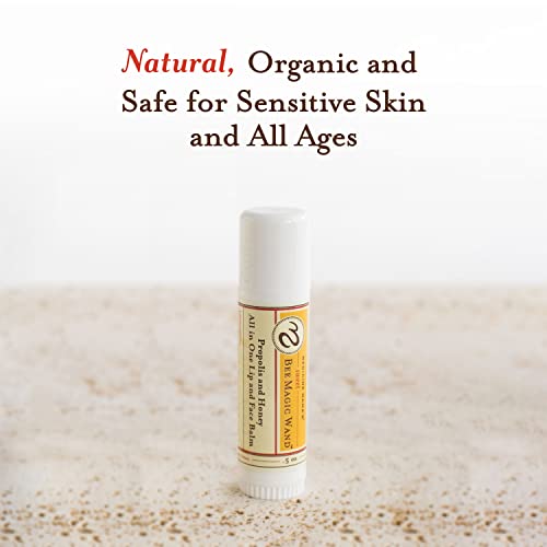 Medicine Mama's Sweet Bee Magic Organic Lip Balm Chapstick, 0.65 Oz, 2 Count #TOP3