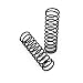 GMade 0020106 Shock Spring, 15.2X61Mm, Hard Red (2Pcs)