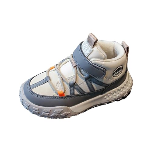 IWIHMIV Toddler Girl Tennis Shoes Winter Boys Girls Sneakers Kids Cotton Warm Sports Running Walking Shoes for Toddler