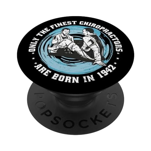 Fisioterapia Cumpleaños nacido en 1942 Quiropráctico PopSockets PopGrip Intercambiable
