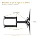 Soporte de pared para TV Samsung de 32-65 pulgadas negro, soporte para...