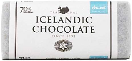 Noi Sirius Icelandic Chocolate with Sea Salt 70% 2 Bars - 3 Pack