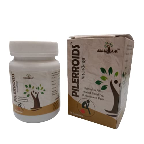 Pilerroidsquick relief from piles pain 30 CAPSULES pack of 1 Amazon